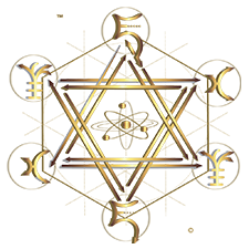 Gold evolution technology symbol