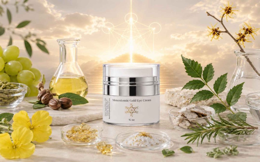 How to Use the Monoatomic Gold Eye Cream for Ascension